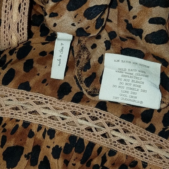 Spell designs Saphari sundress S dress safari RARE - Picture 8 of 8